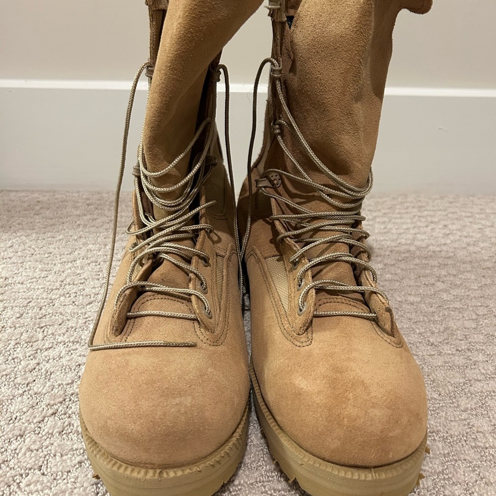 Belleville Military Desert Combat Boots Lace-Up Boots